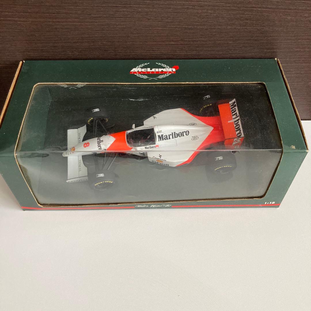 ミニカー McLaren Marlboro MP4/8 FORD HB D7 1/18