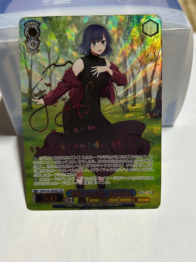 ヴァイス 演技に込める想い 黒川あかね SSP