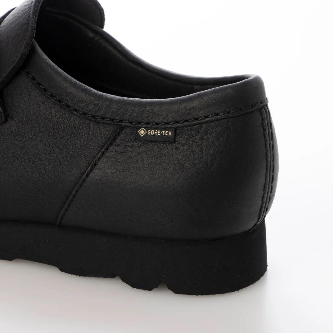 Clarks WallaLoaferGTX ブラックレザー／ゴアテックス