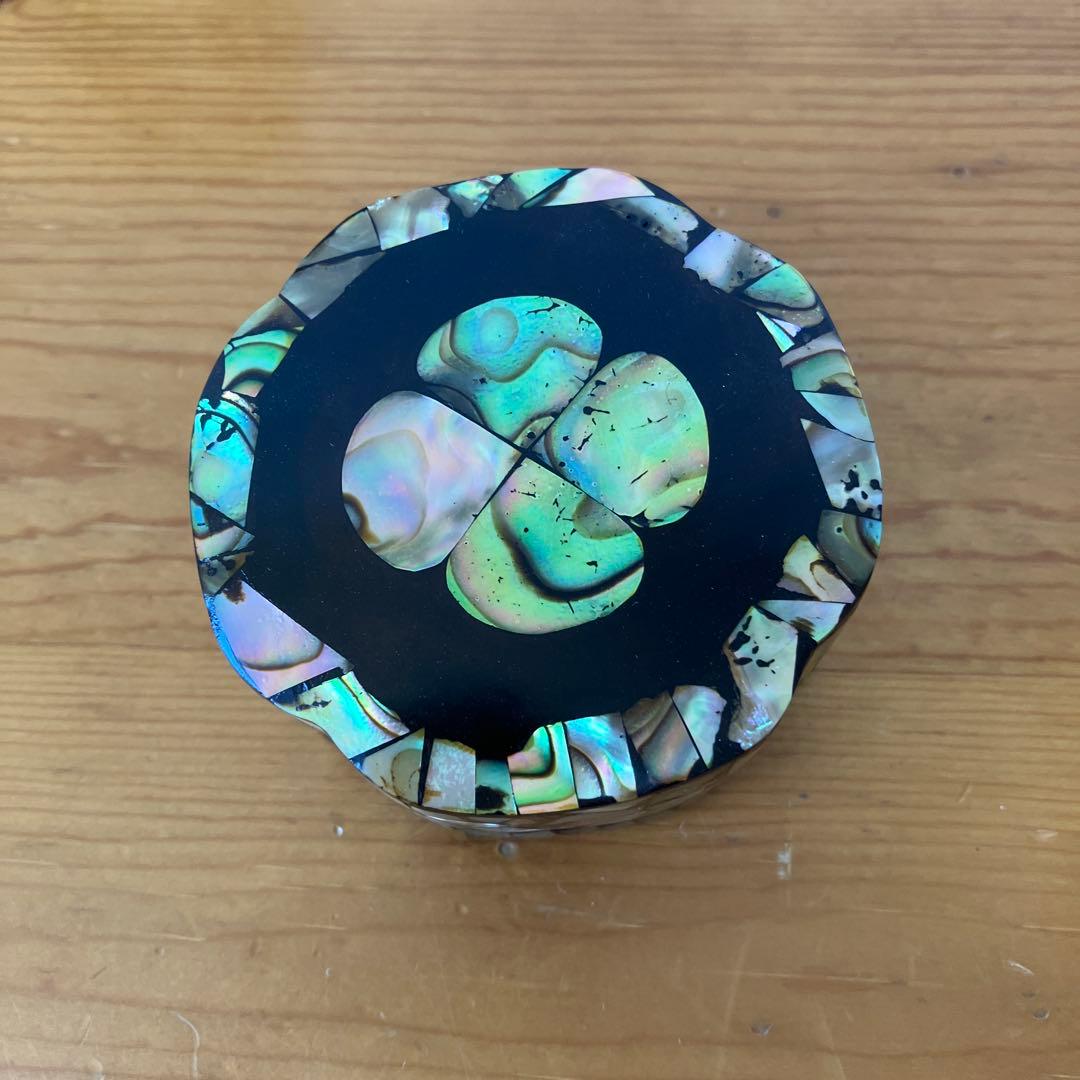 ゴルフさん、専用、螺鈿細工の香合