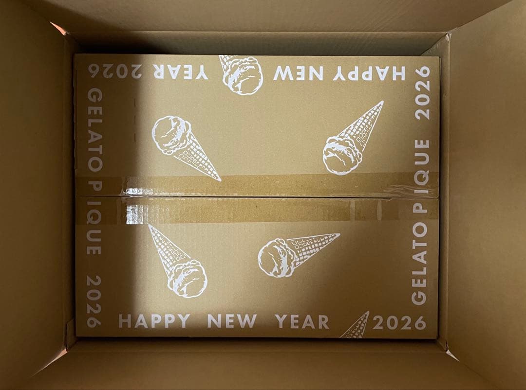 【未開封】 ジェラピケ 2026 ハッピー ボックス B 福袋 ジェラートピケ