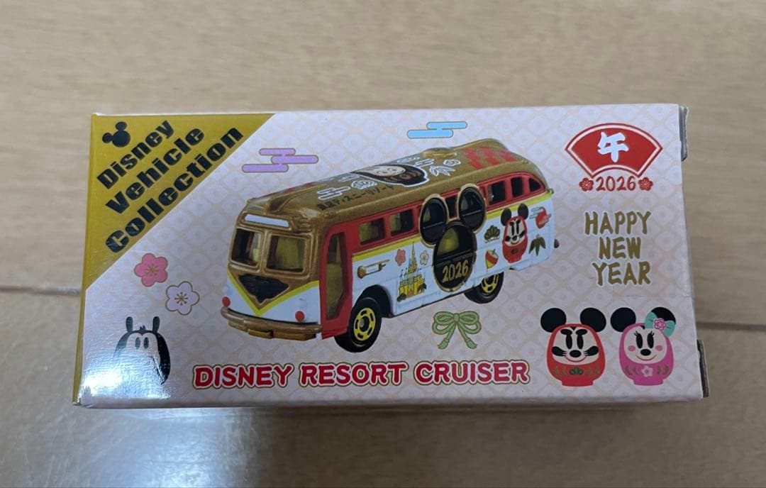 ディズニー お正月 2026 午年 トミカ ディズニーリゾートクルーザー