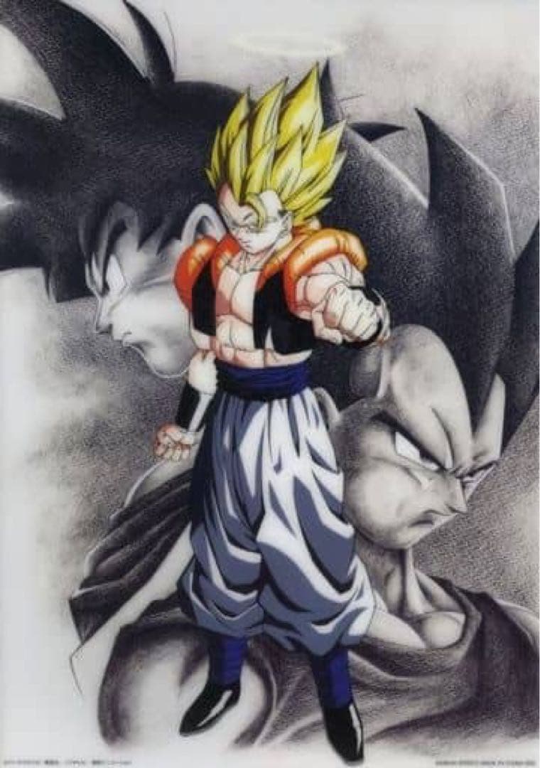 ドラゴンボールZ 復活のフュージョン!!悟空とベジータ アートポスター