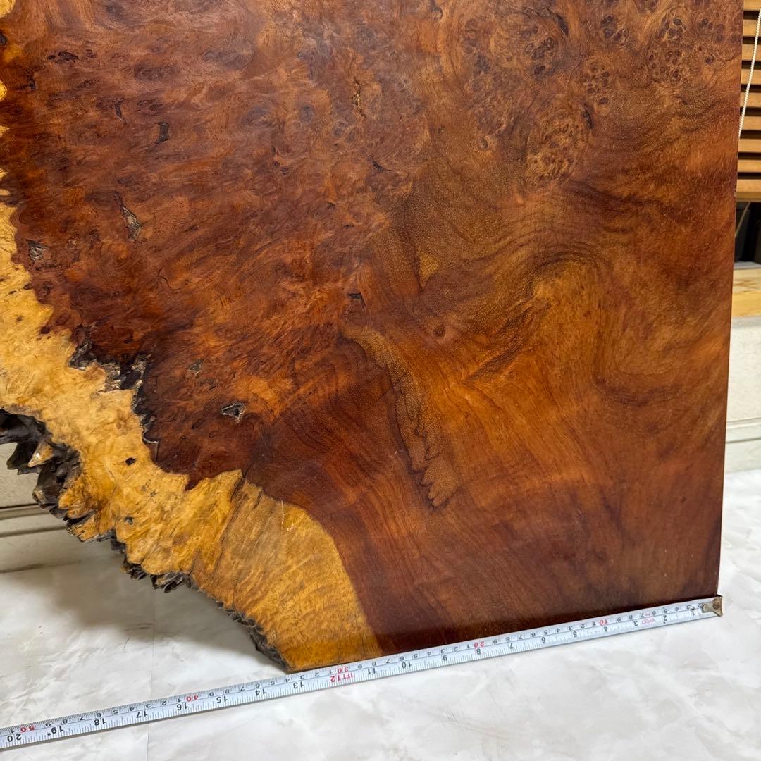 花梨 瘤杢 一枚木 天然木 天板 テーブルトップ 890×240~