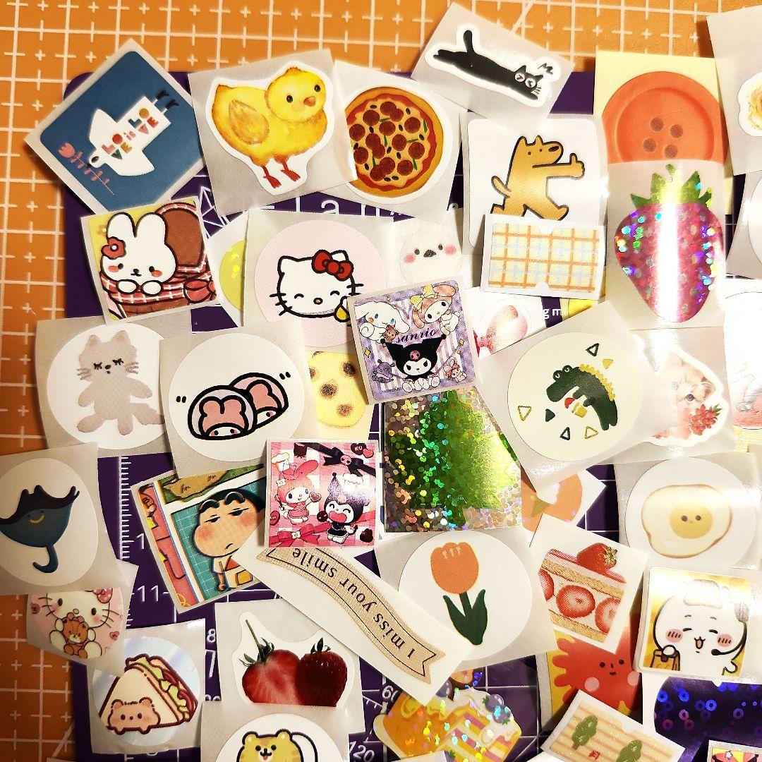 フレークシール♡おすそ分け♡130枚 セット♡F5 - メルカリ