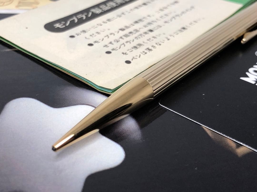 ⭐️金運を呼ぶ黄金の総金張りモンブラン⭐️ノブレスNo1547⭐️稀少