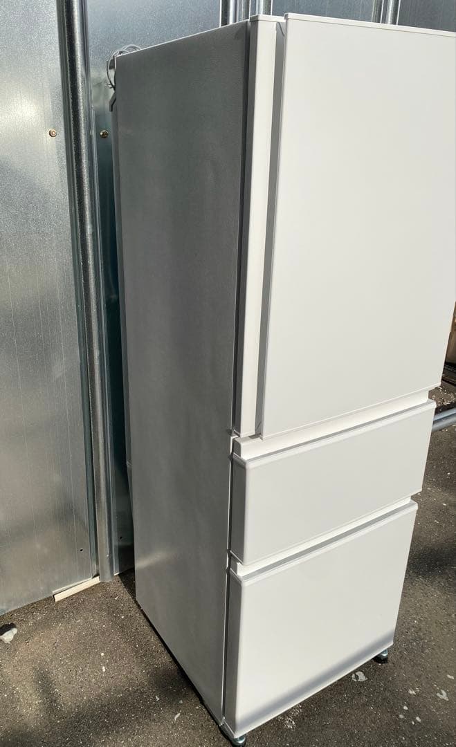【美品】三菱 冷蔵庫 3ドア MR-C33K-W 330L 25年製