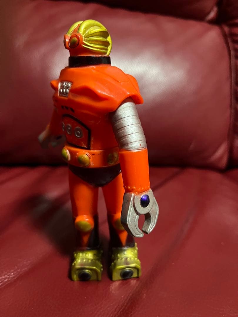 当時物】ブルマァク 冒険ロックバット ブレイザー ソフビ フィギュア