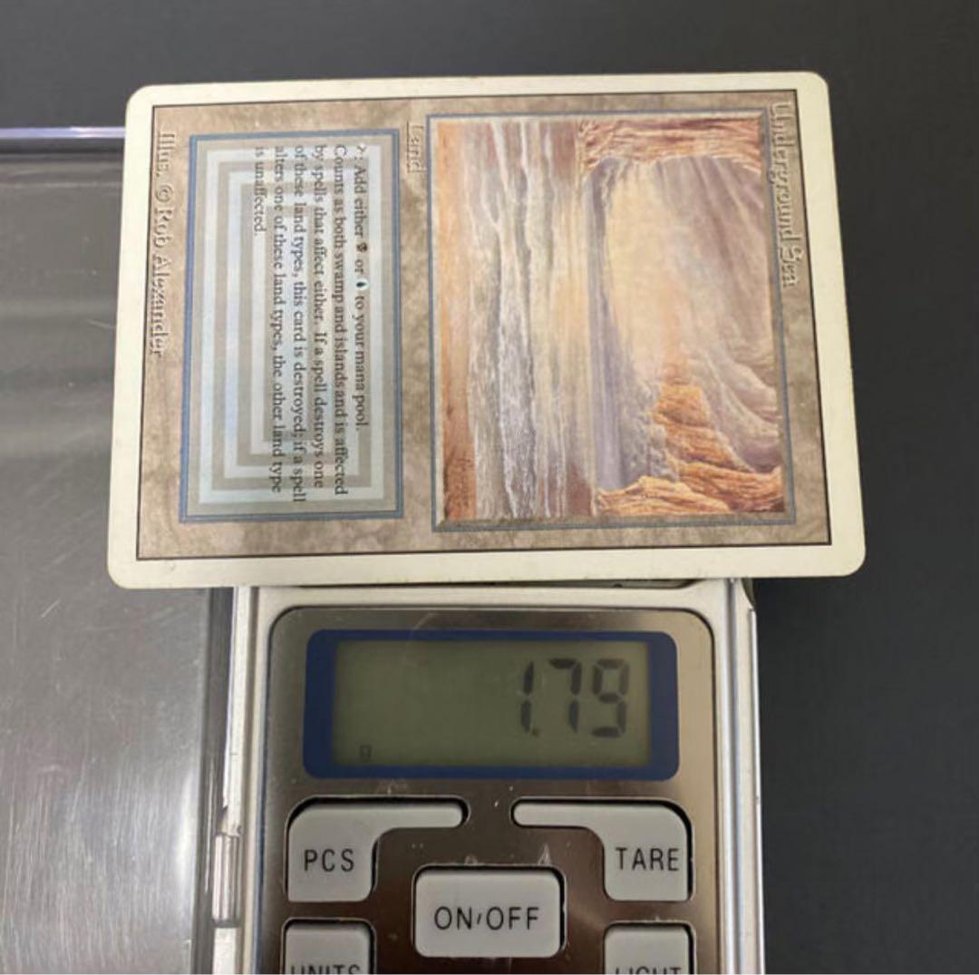 引退品】MTG《Underground Sea》[3ED]英語版②