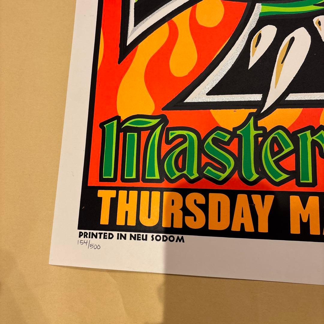 KOZIK Masters of reality シルクスクリーンポスター Masters Of