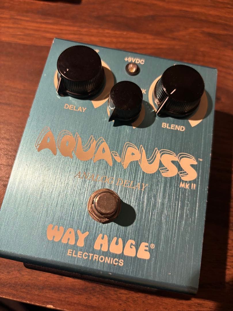 WAY HUGE AQUA PUSS MK Ⅱ アナログ ディレイ WAY HUGE AQUA-PUSS MK II アナログディレイ Aqua-Puss Analog Delay