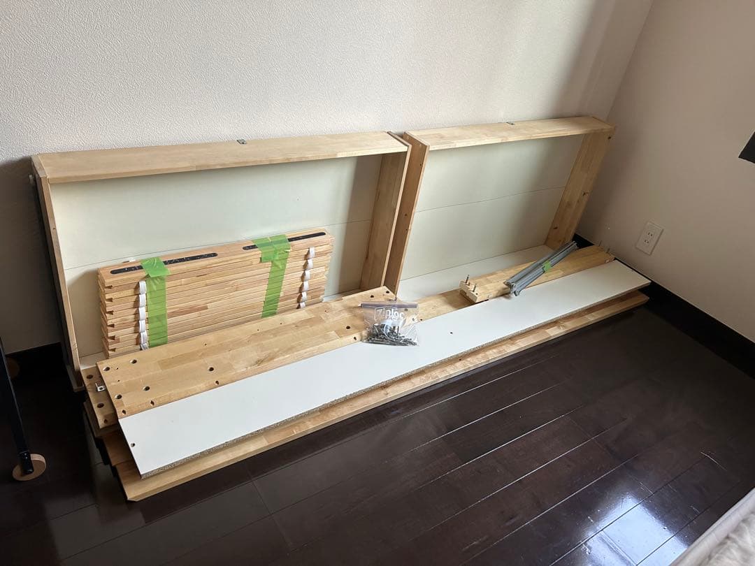 【引取りのみ】IKEA MANDAL マンダール シングル　イケア