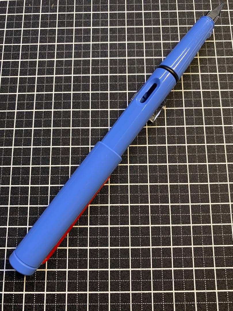 LAMY Safari Royal-Blue 万年筆 字幅F LAMY Safari ロイヤルブルー