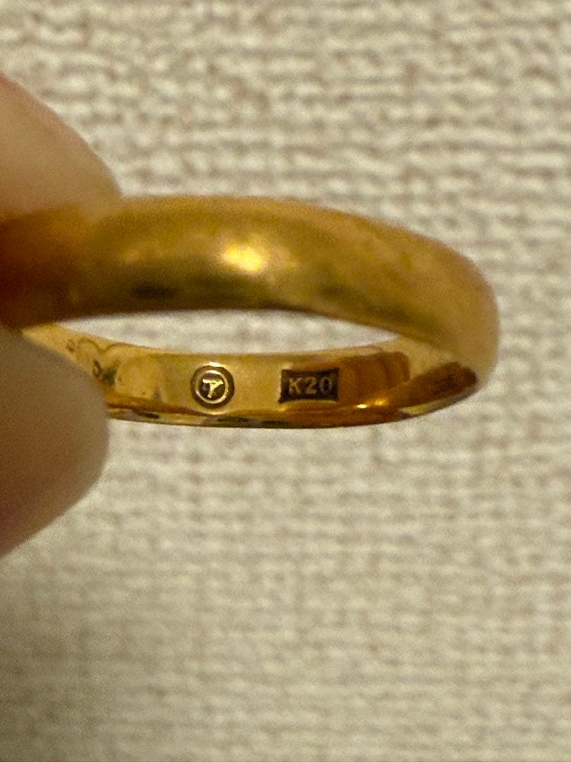 K20 ゴールドリング 2.39g