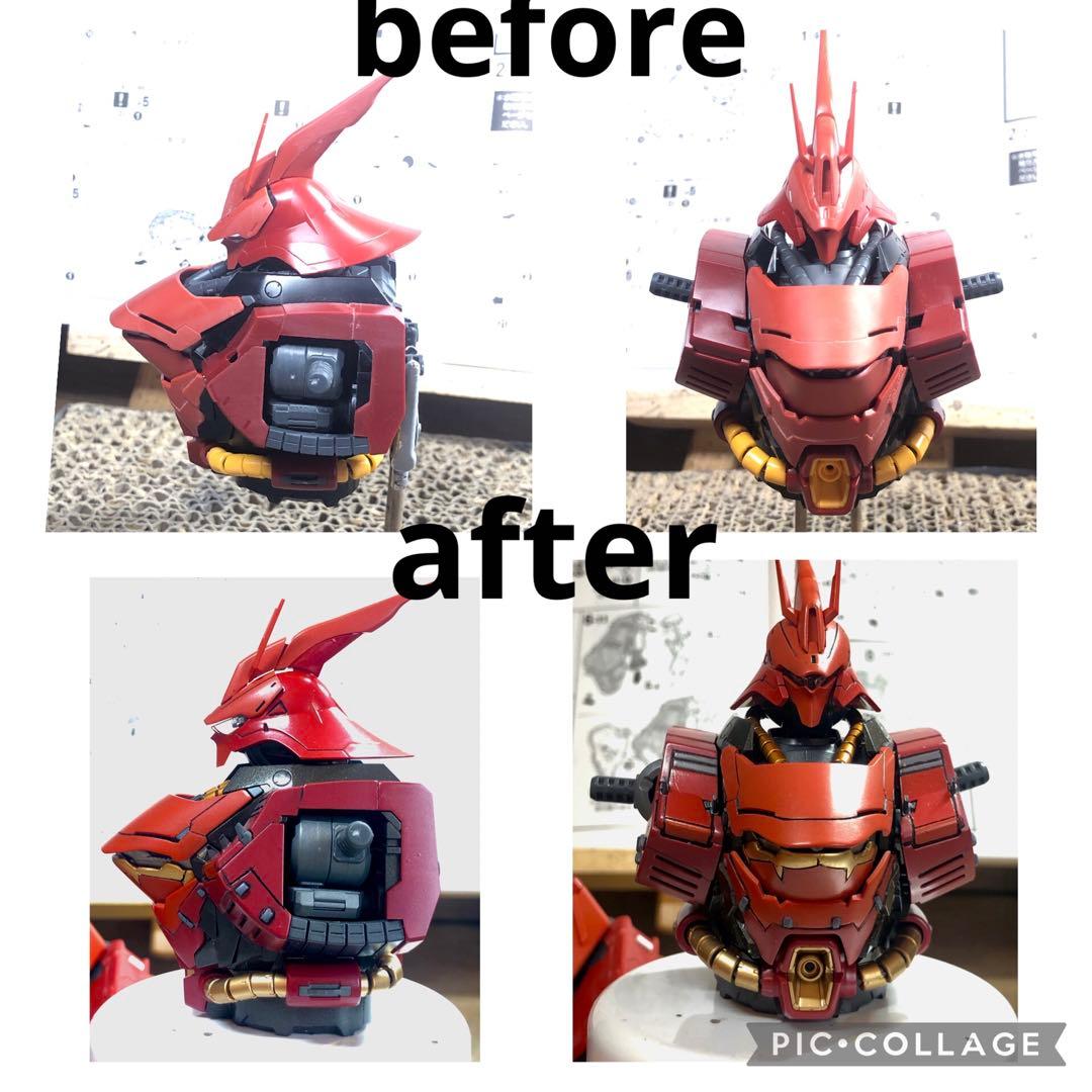 バンダイ　1/100MG サザビーVer.Ka 完成品　改造模型