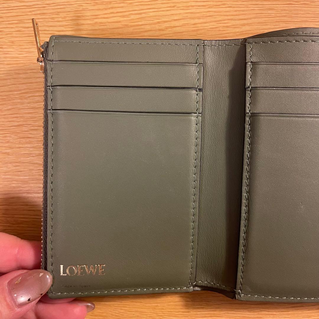 Loewe ロエベ 三つ折り財布 リピート スモール バーティカル ウォレット
