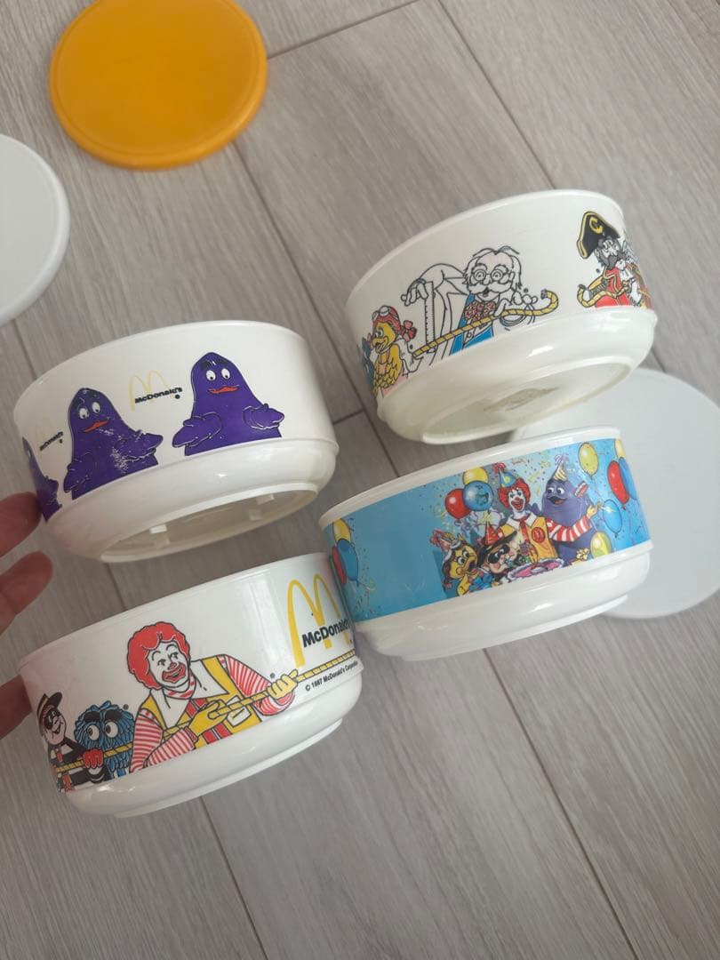 マクドナルド　入れ物ヴィンテージ 1987年keikiiiムチャチャUSAマック