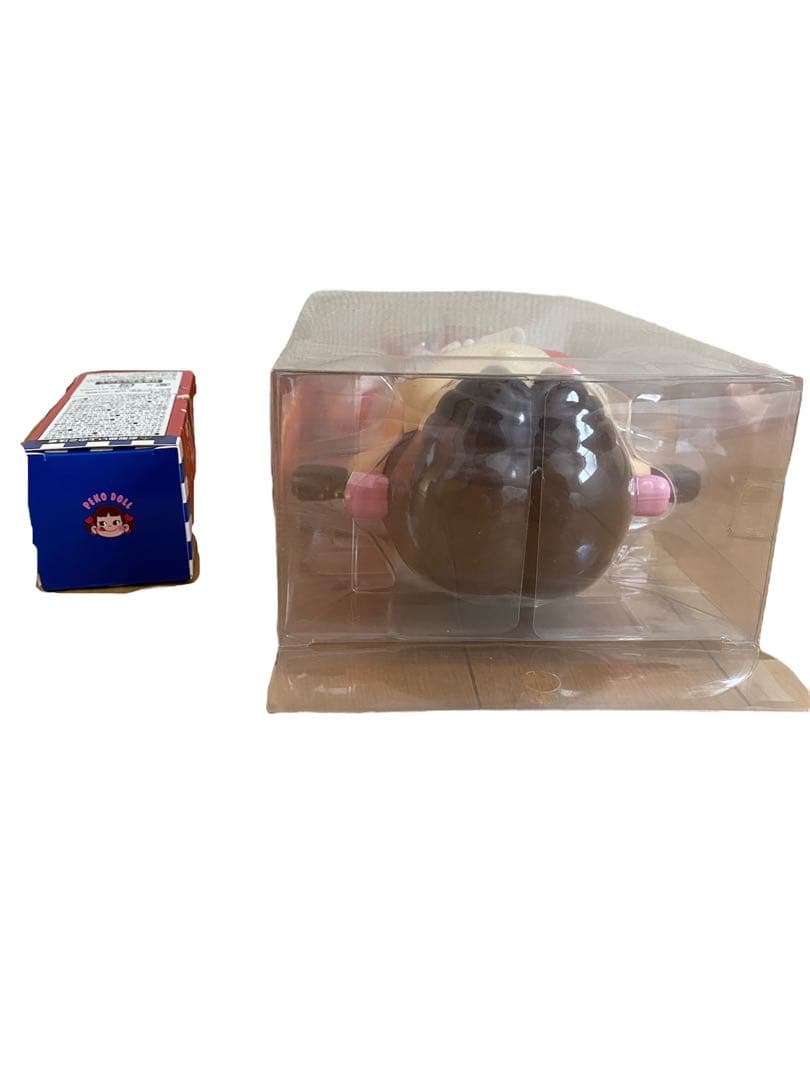 「キャンペーン品」ペコちゃん人形 2007年モデル ミニ首振りペコちゃん人形付き