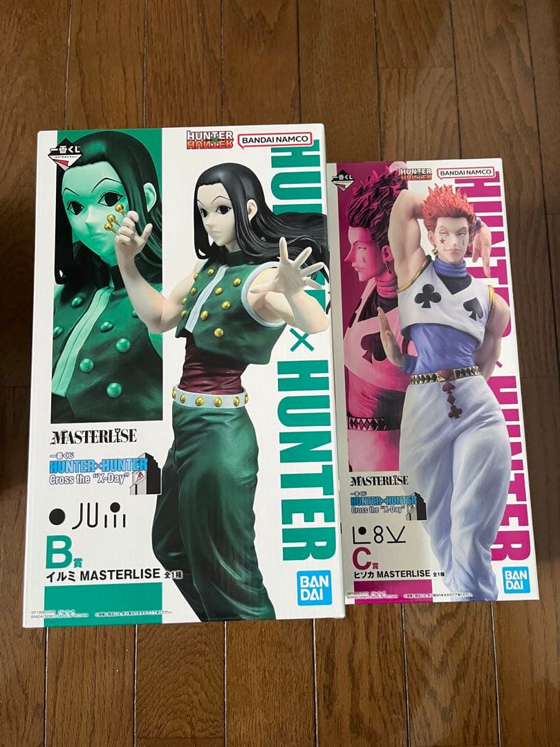 HUNTER×HUNTER一番くじ B賞 C賞 ヒソカ イルミ フィギュアセット HUNTER×