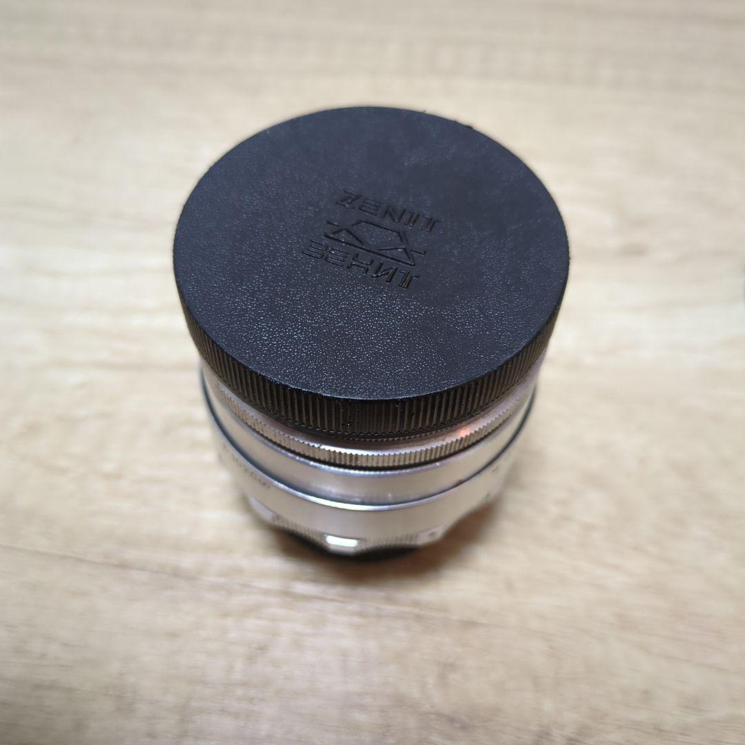 ヘリオス58mm f/2 最初期玉13枚超美品シルバーぐるぐる レア