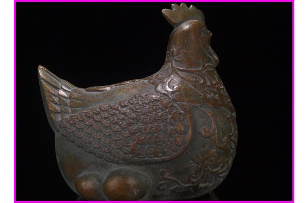 骨董市仕入れ品 中国西周時代の青銅器 貴重品 DE812C1-3