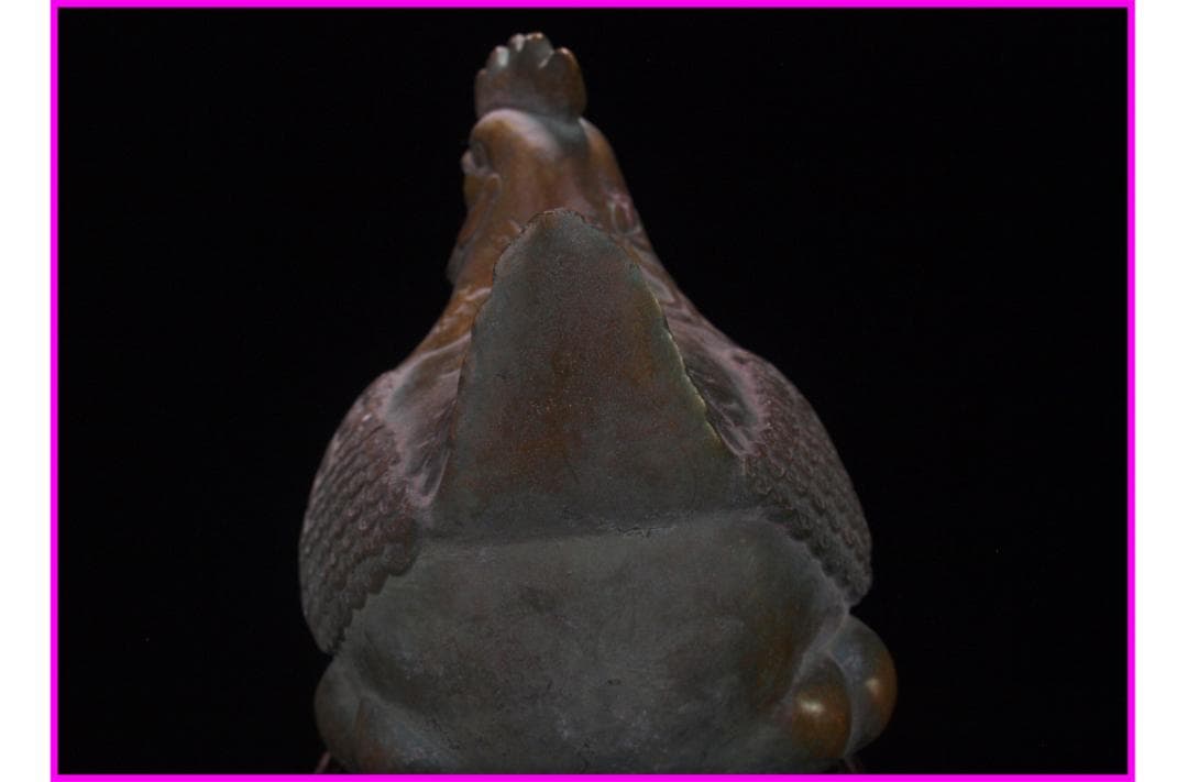 骨董市仕入れ品 中国西周時代の青銅器 貴重品 DE812C1-3