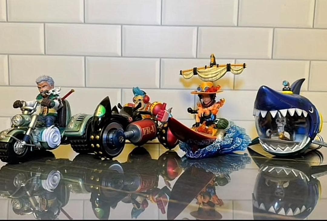 ワンピース Yz フランキー サメ ガレージキット ガレキ スタチュー