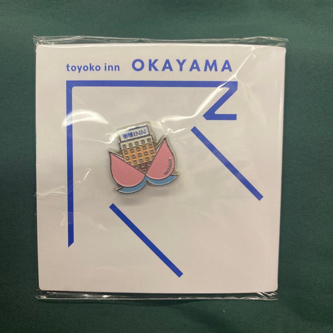 東横イン ご当地 GENKIバッジ ピンバッジ 岡山 - メルカリ
