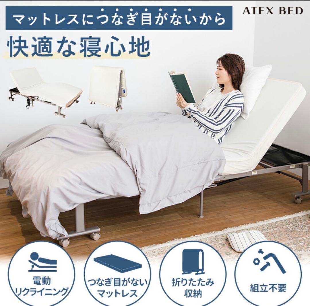 ATEX 電動リクライニングベット　イズミン