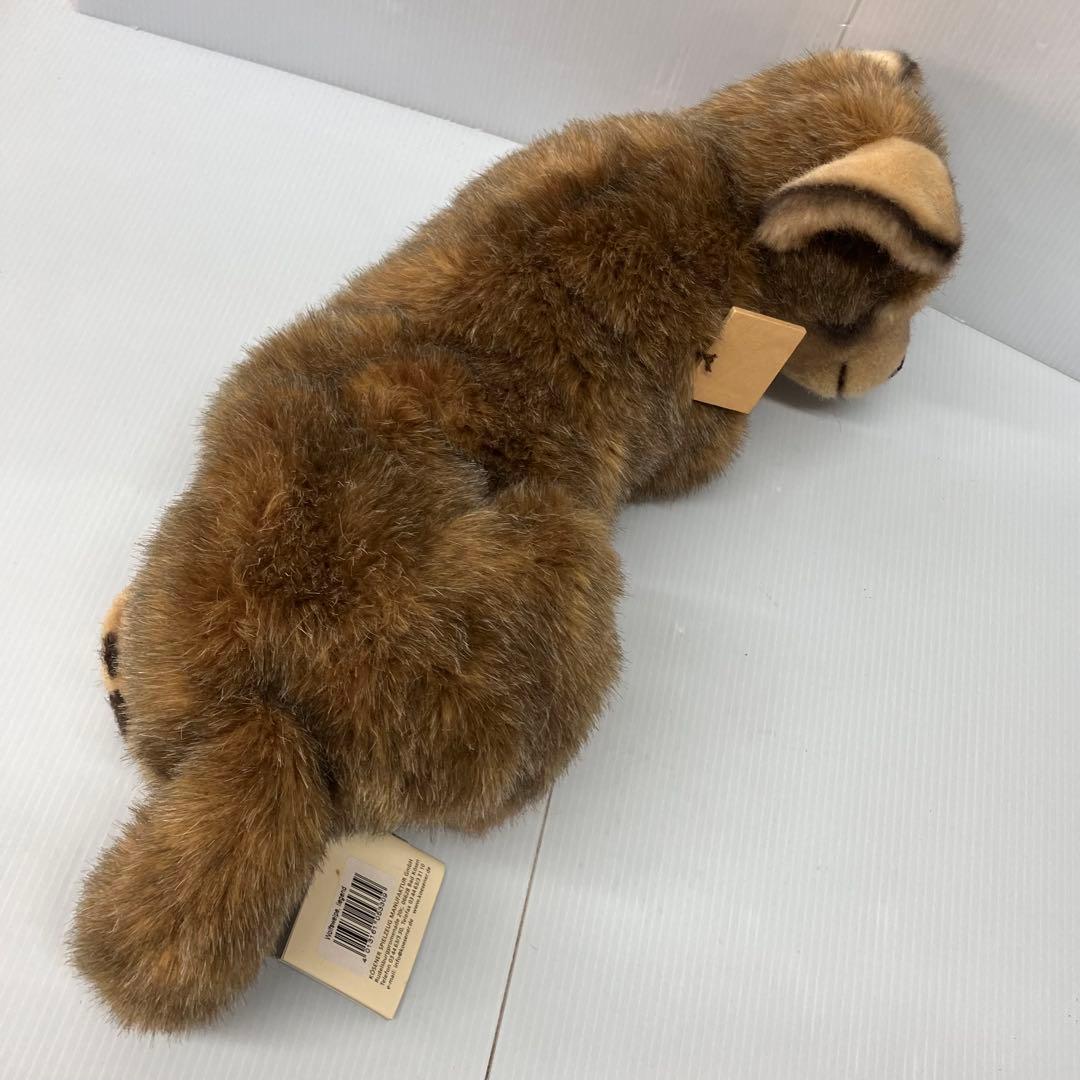 【Kösen/ケーセン】ぬいぐるみ　オオカミの子　横たわり　伏せ　寝そべり