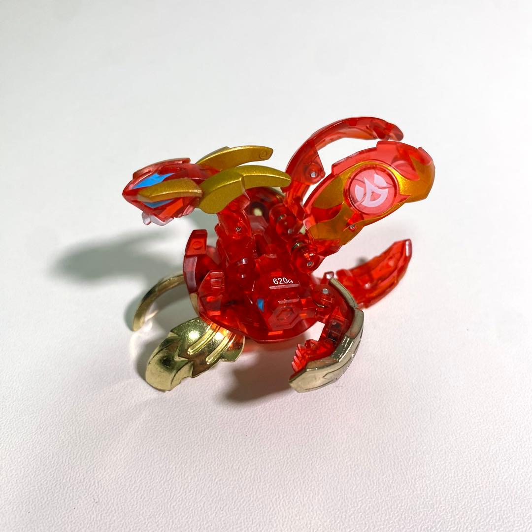爆丸 煌ドラガオンG クリア 鯱ヴォルカ 豹ジャガード 付属あり bakugan