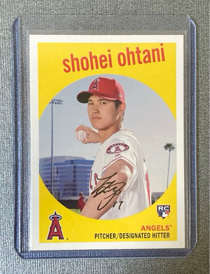 2018 TOPPS HERITAGE 大谷翔平マイクトラウトルーキーカード