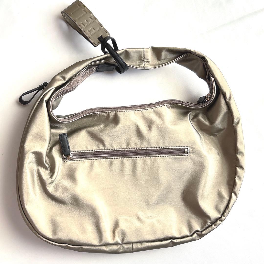 【新品同様】PELLE BORSA ペレボルサ チアーズ ラウンドトートバッグ