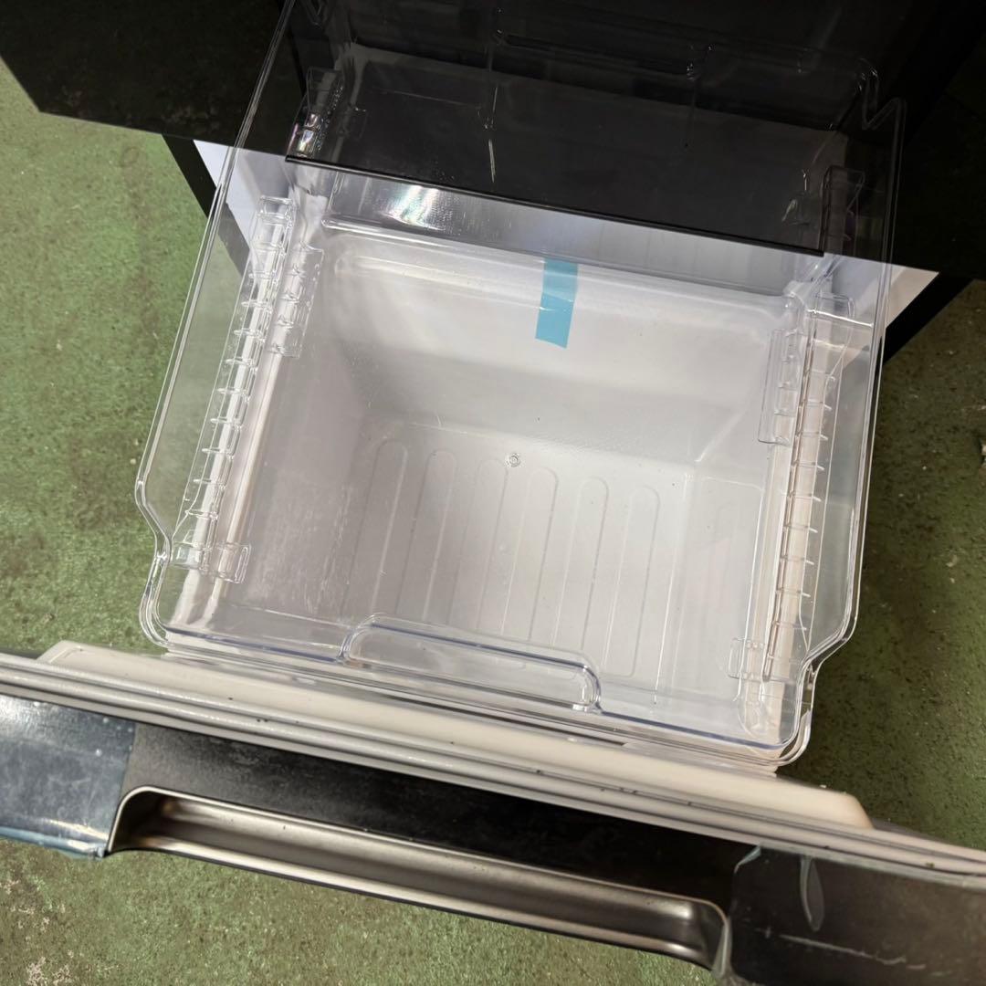 348 極美品　鏡面　冷蔵庫　右開き・左開き　一人暮らし　小型　洗濯機も有