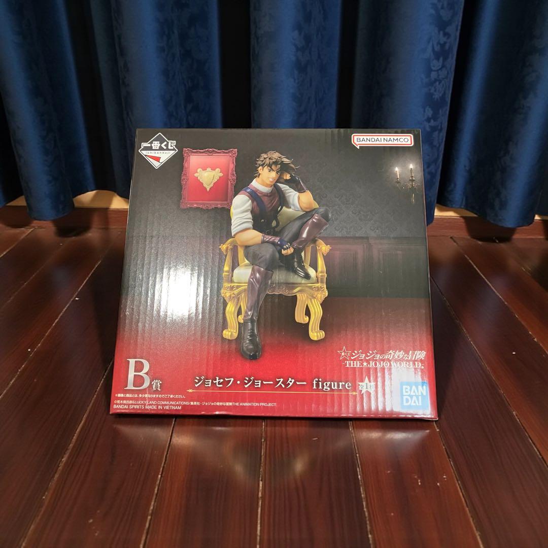 一番くじ　ジョジョ　ジョセフ・ジョースター B賞 K賞　フィギュア・タオル
