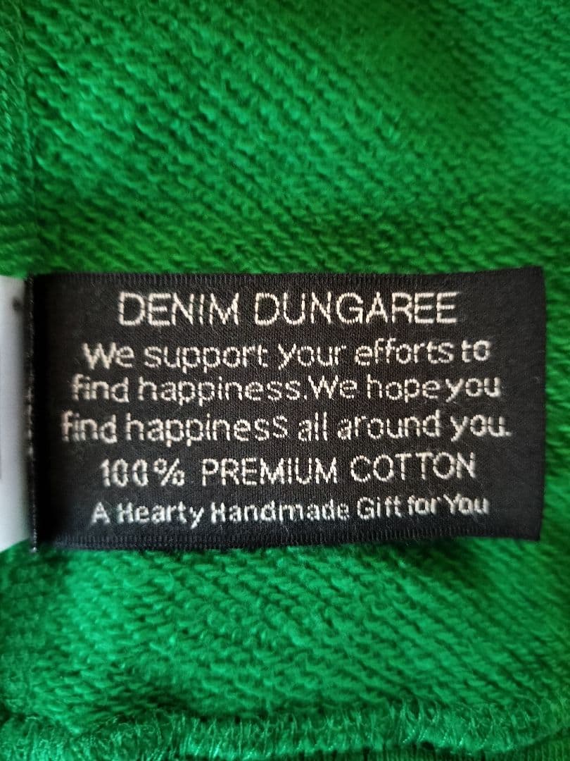 パンダねこ★未使用★デニム&ダンガリー02 ワッペン 刺繍 FITH