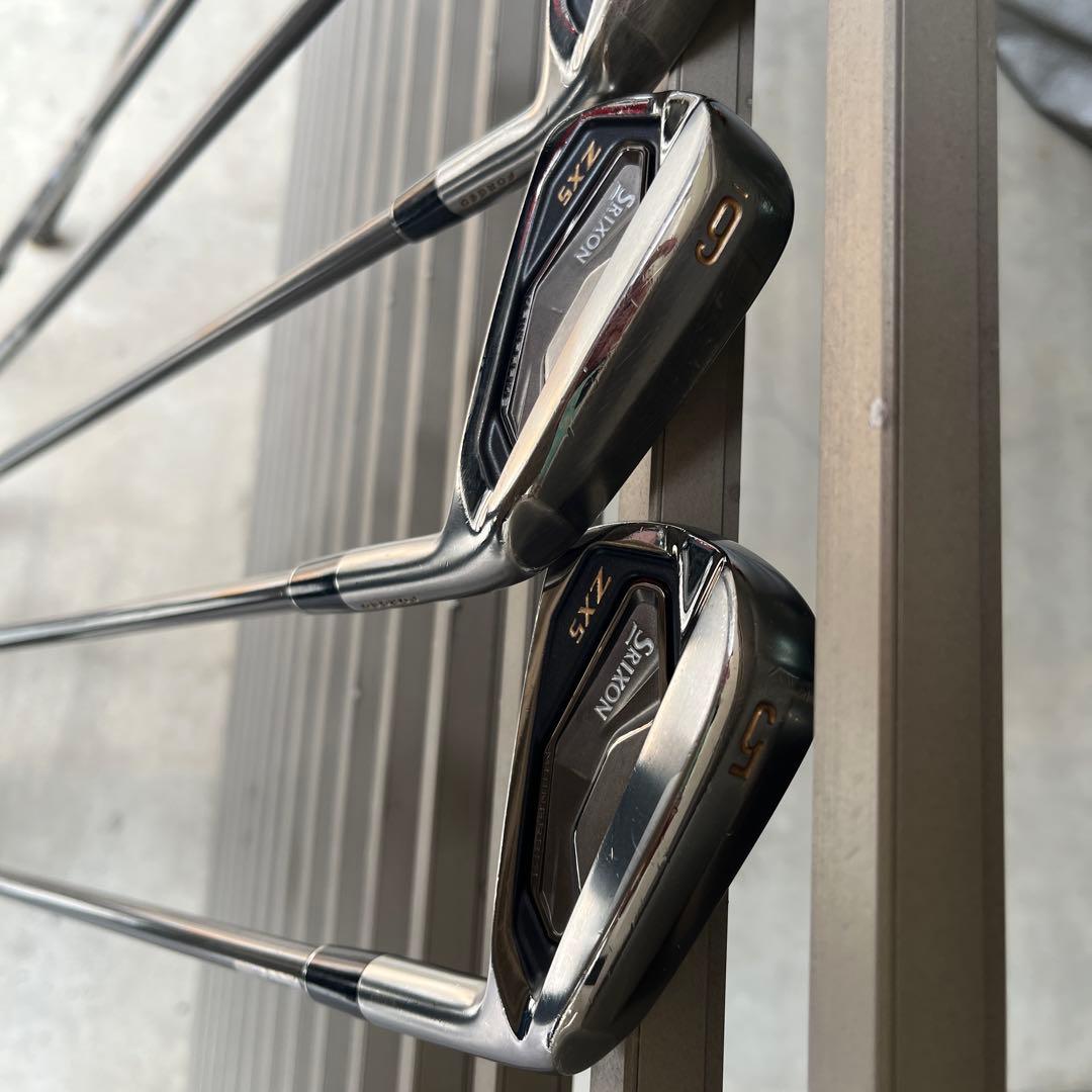 スリクソンZX-5 MkⅡ限定クロムアイアン 6本セット