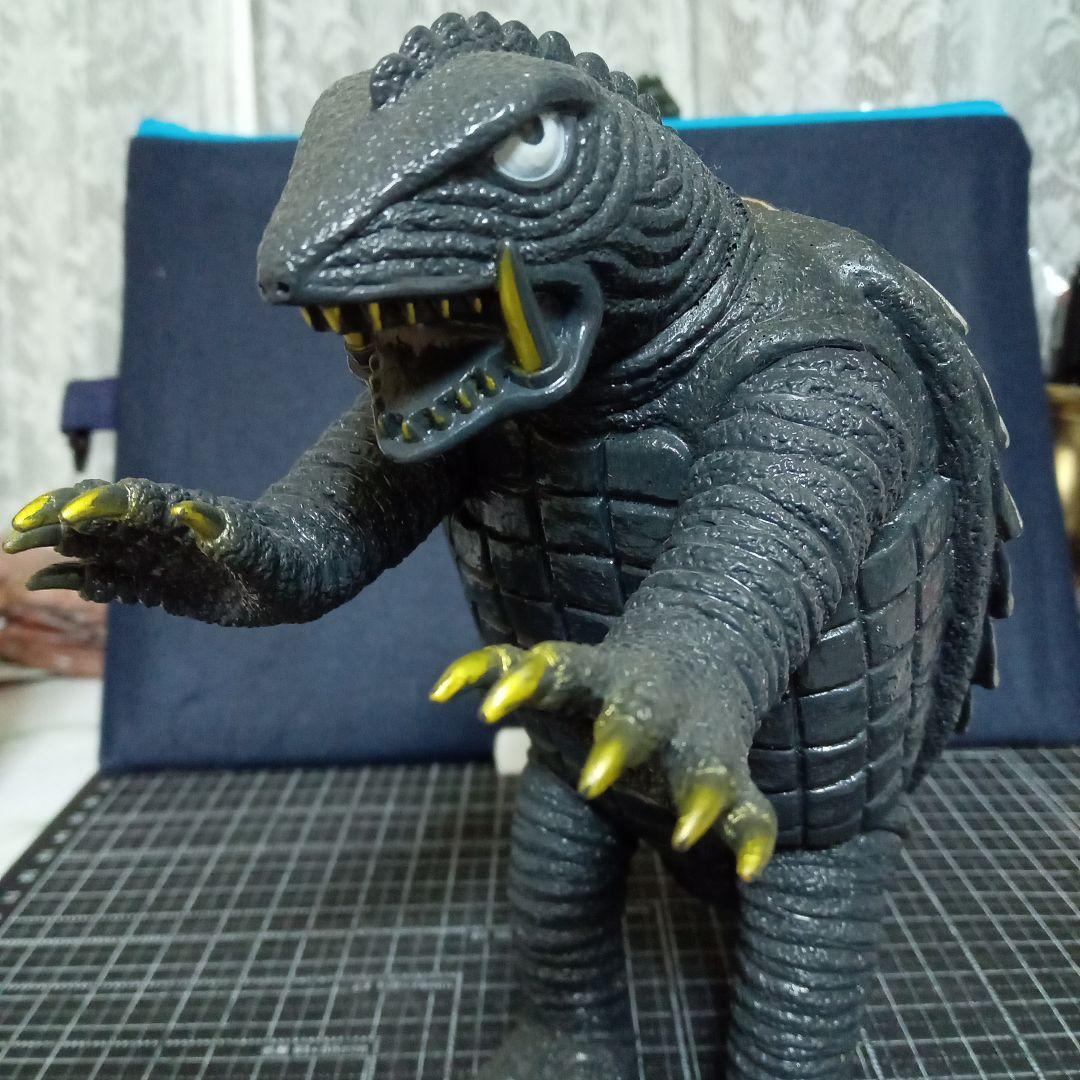 懐かしの昭和特撮「大怪獣ガメラ」ソフビフィギュア（タグ付き
