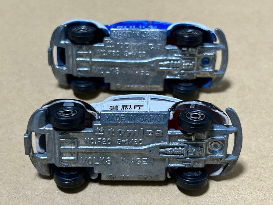 トミカ フォルクスワーゲン ポリスカー 2台セット