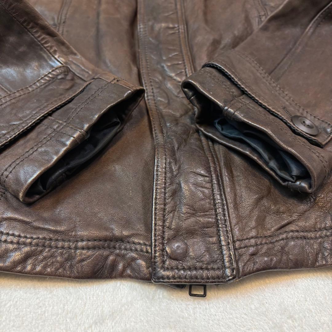 高級馬革】5351プールオム シングルライダース レザージャケット