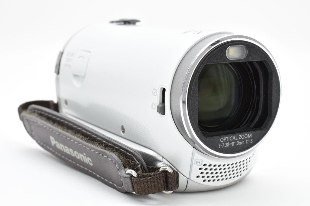 【美品】Panasonic ビデオカメラ　HDC-TM45 ホワイト　動作確認済
