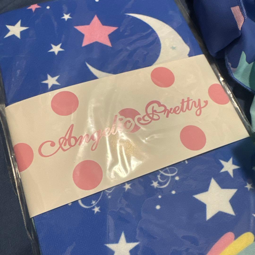 Angelic Pretty 星と月デザイン タイツとシュシュセットB116