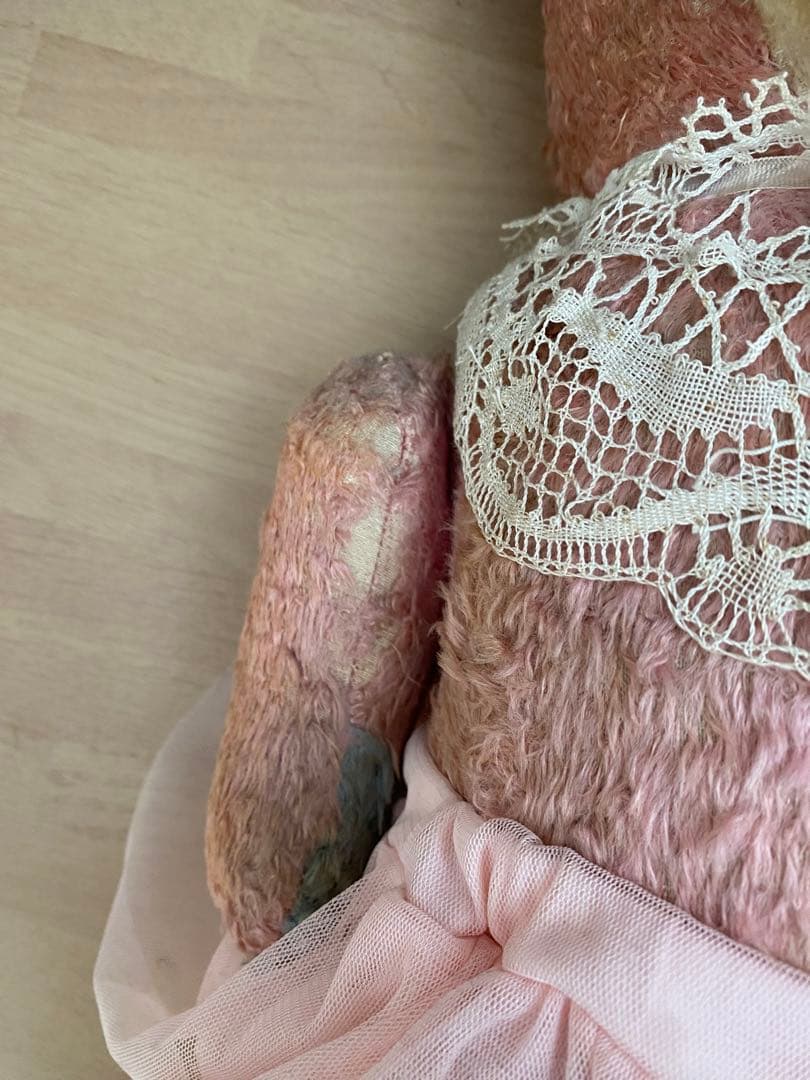 アンティーク　ピンクベア