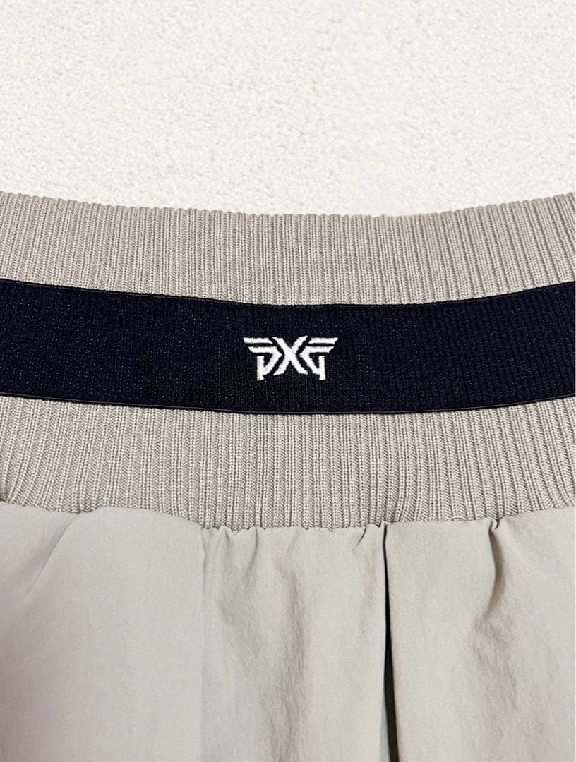 美品 PXG ゴルフウェア レディース スカート カーキ
