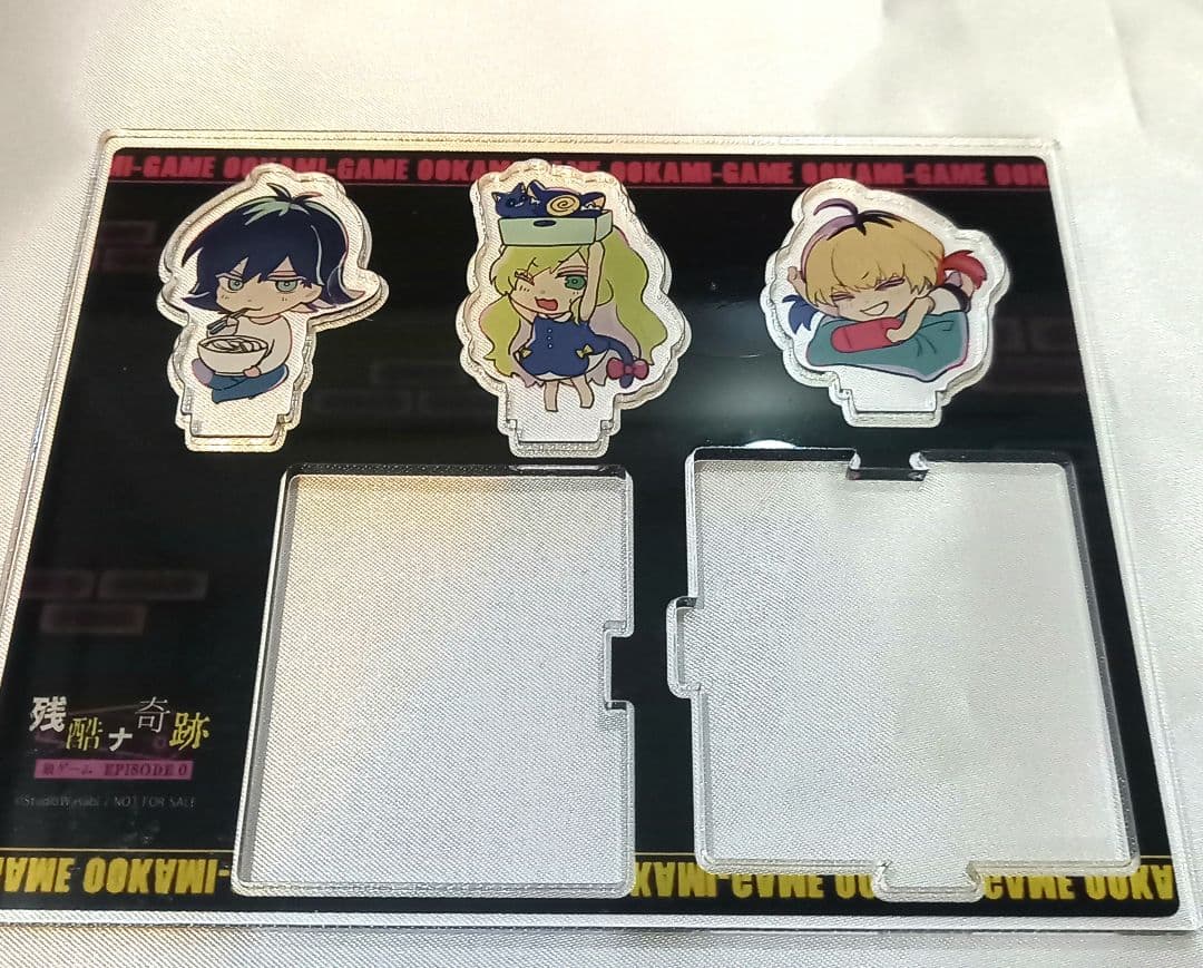 狼ゲーム 新村コウ 神木リツ 瑠璃川ユウト アクリルスタンド