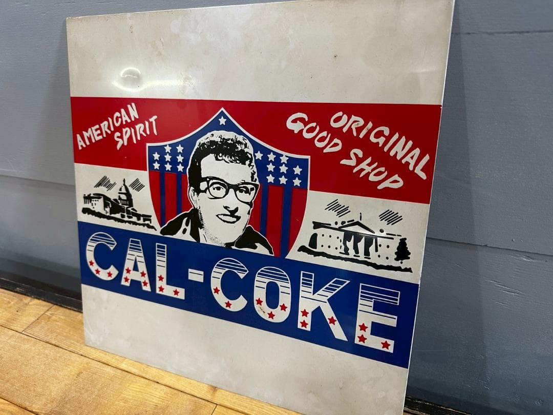 CAL-COKE カルコーク バディホリー 看板 プレート パネル RW173