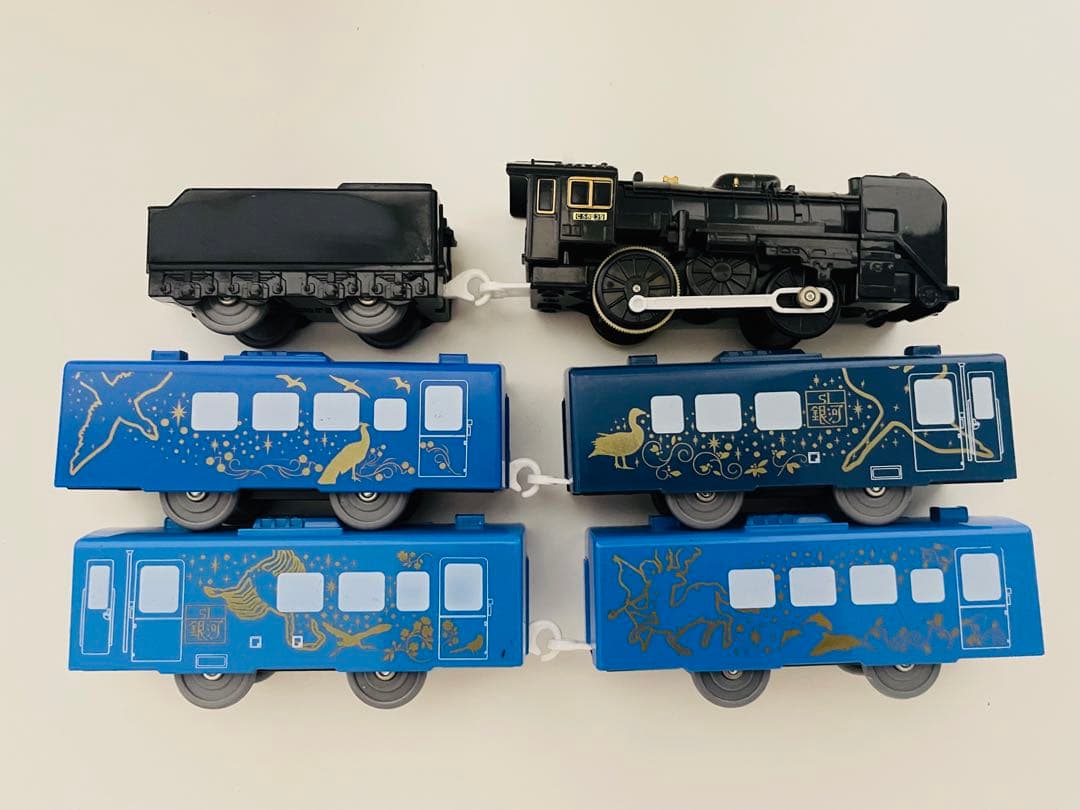 プラレール SL銀河 いっぱいつなごう C58 SL銀河セット 絶版品 超レア