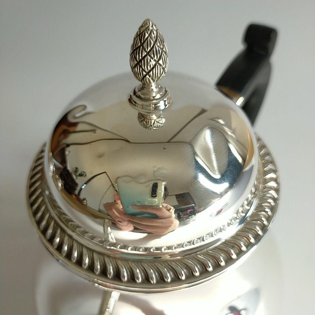 英国 Barker & Ellis ティーセット ポット シルバープレート & Ellis