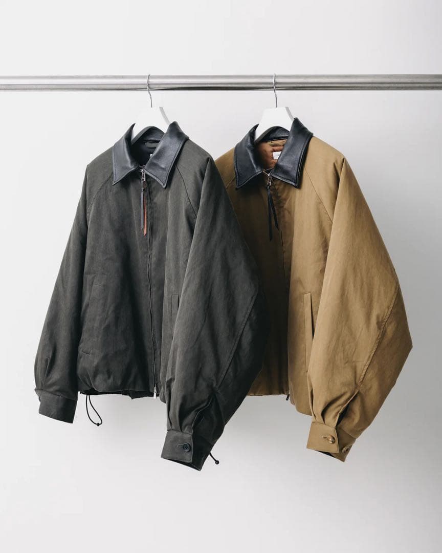 【即完】VINTAGE EFFECT PADDED CITY JACKET