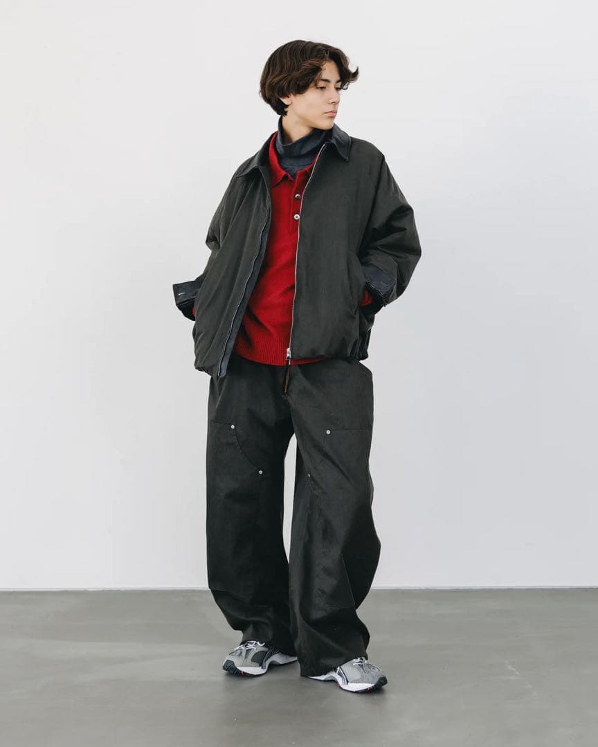 【即完】VINTAGE EFFECT PADDED CITY JACKET